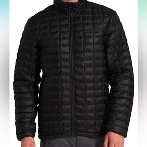 THE NORTH FACE Men’s Thermoball Eco Insulated Jacket Medium Black Black Logo